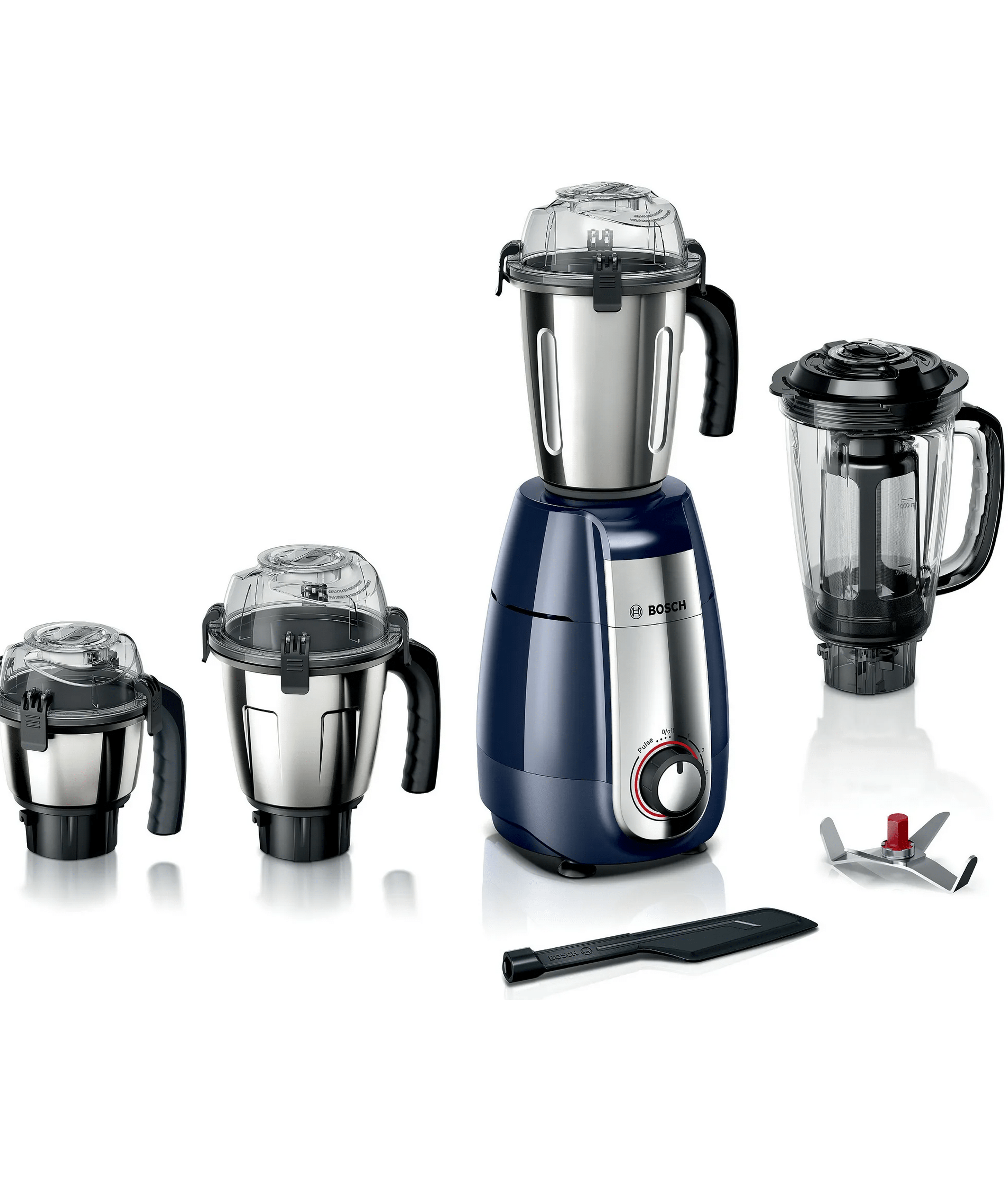 BOSCH Mixer Grinder TrueMixx Pro 1000 W Mid night blue KITCH N