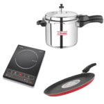 Preethi Trendy Plus + Premier tb classic 10L + Sowbakiya Tawa